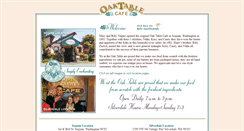 Desktop Screenshot of oaktablecafe.com